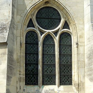 Église Saint-Martin dOmerville et 2 croix