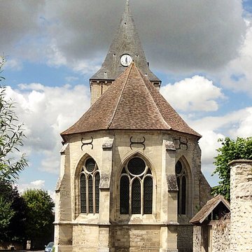 Église Saint-Martin dOmerville et 2 croix
