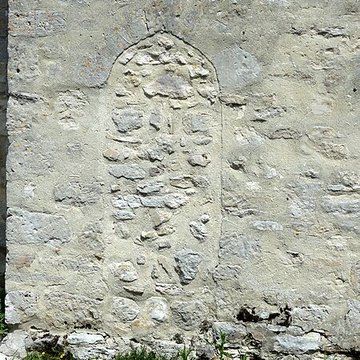 Église Saint-Martin dOmerville et 2 croix