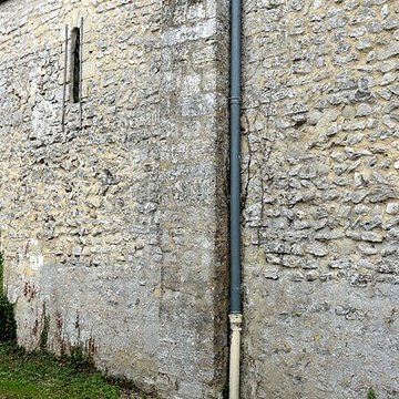 Église Saint-Martin dOmerville et 2 croix