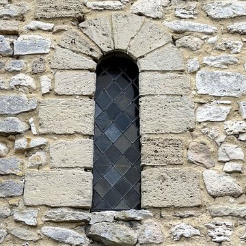 Église Saint-Martin dOmerville et 2 croix