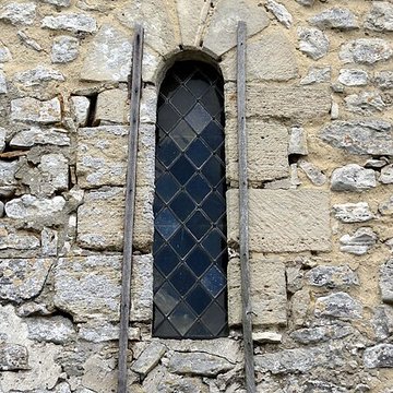 Église Saint-Martin dOmerville et 2 croix