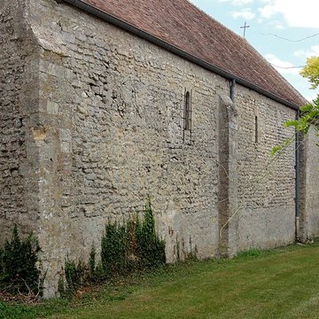 Église Saint-Martin dOmerville et 2 croix