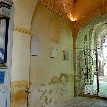 Église Saint-Martin dOmerville et 2 croix