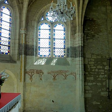 Église Saint-Martin dOmerville et 2 croix