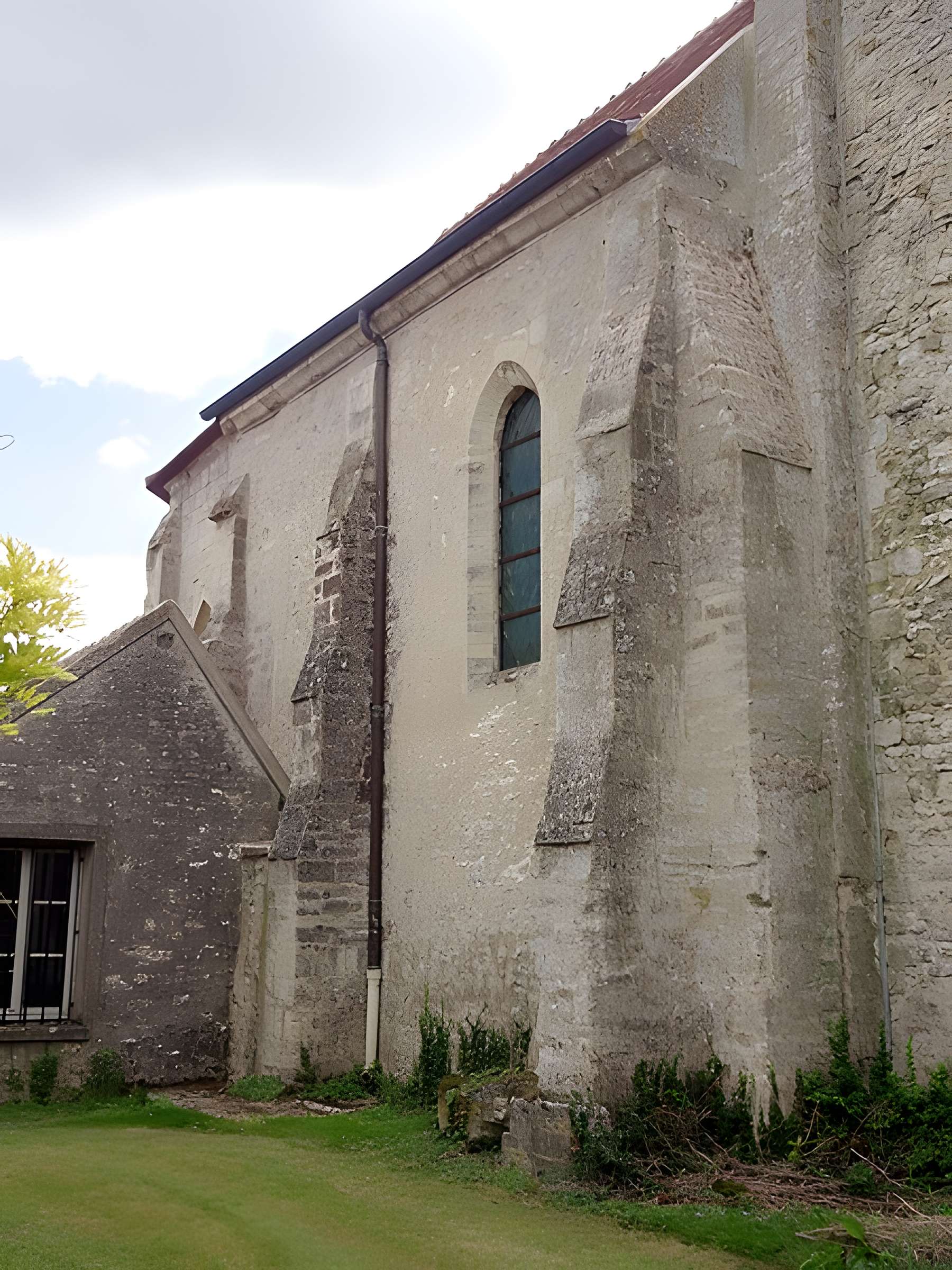 Église Saint-Martin d'Omerville et 2 croix