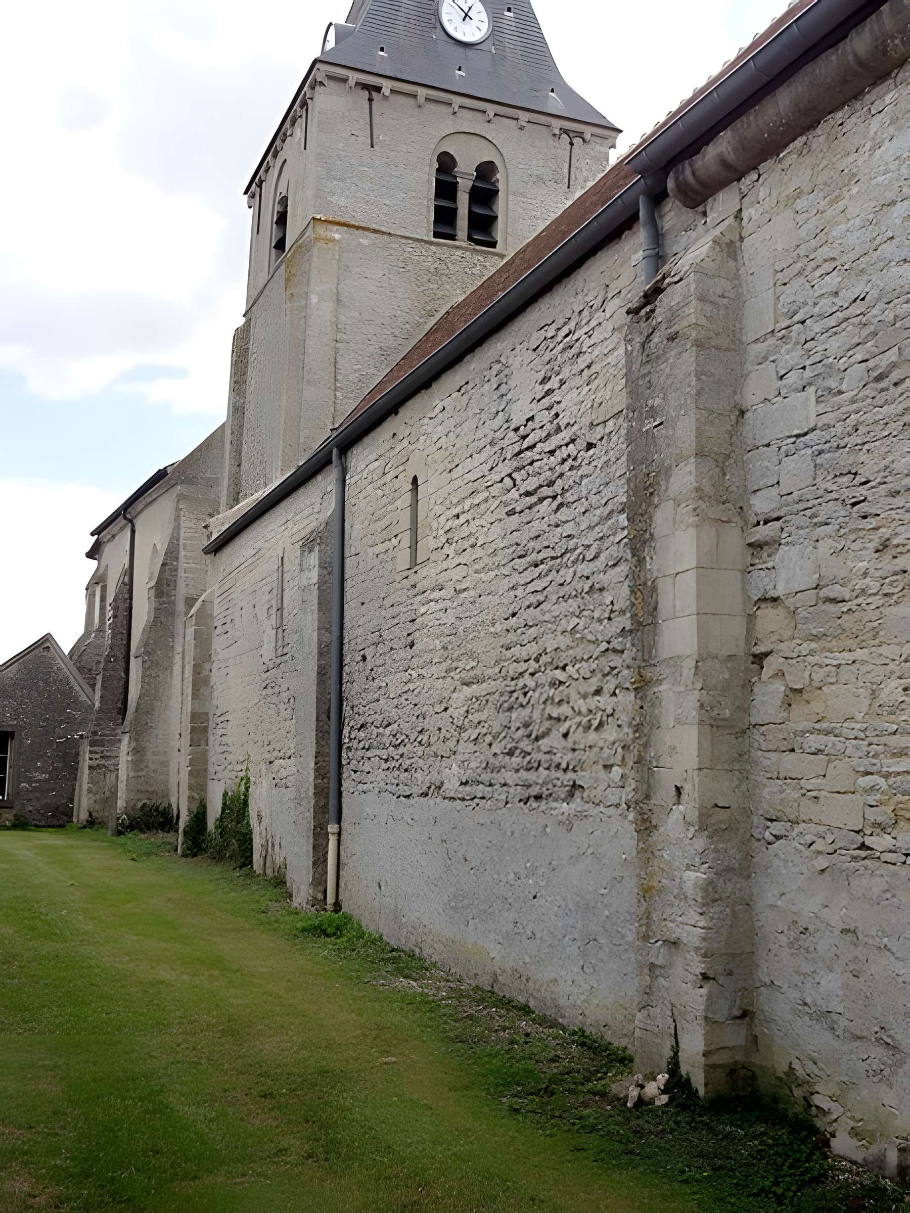 Église Saint-Martin d'Omerville et 2 croix