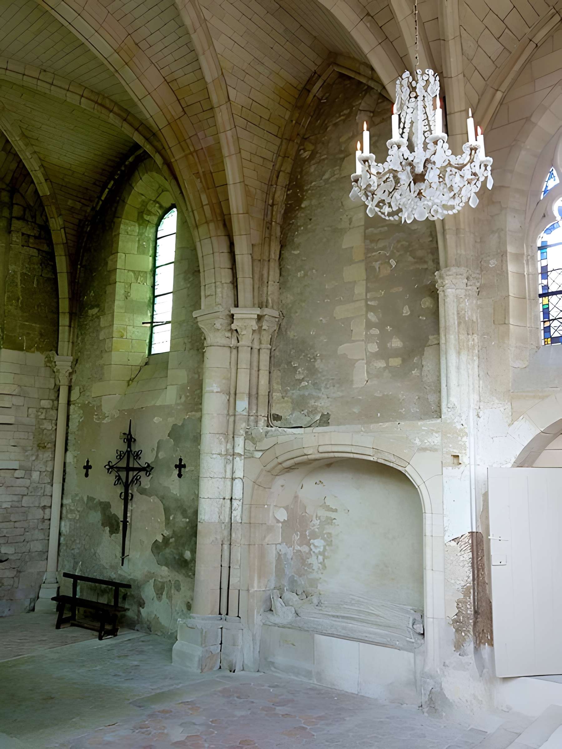 Église Saint-Martin d'Omerville et 2 croix