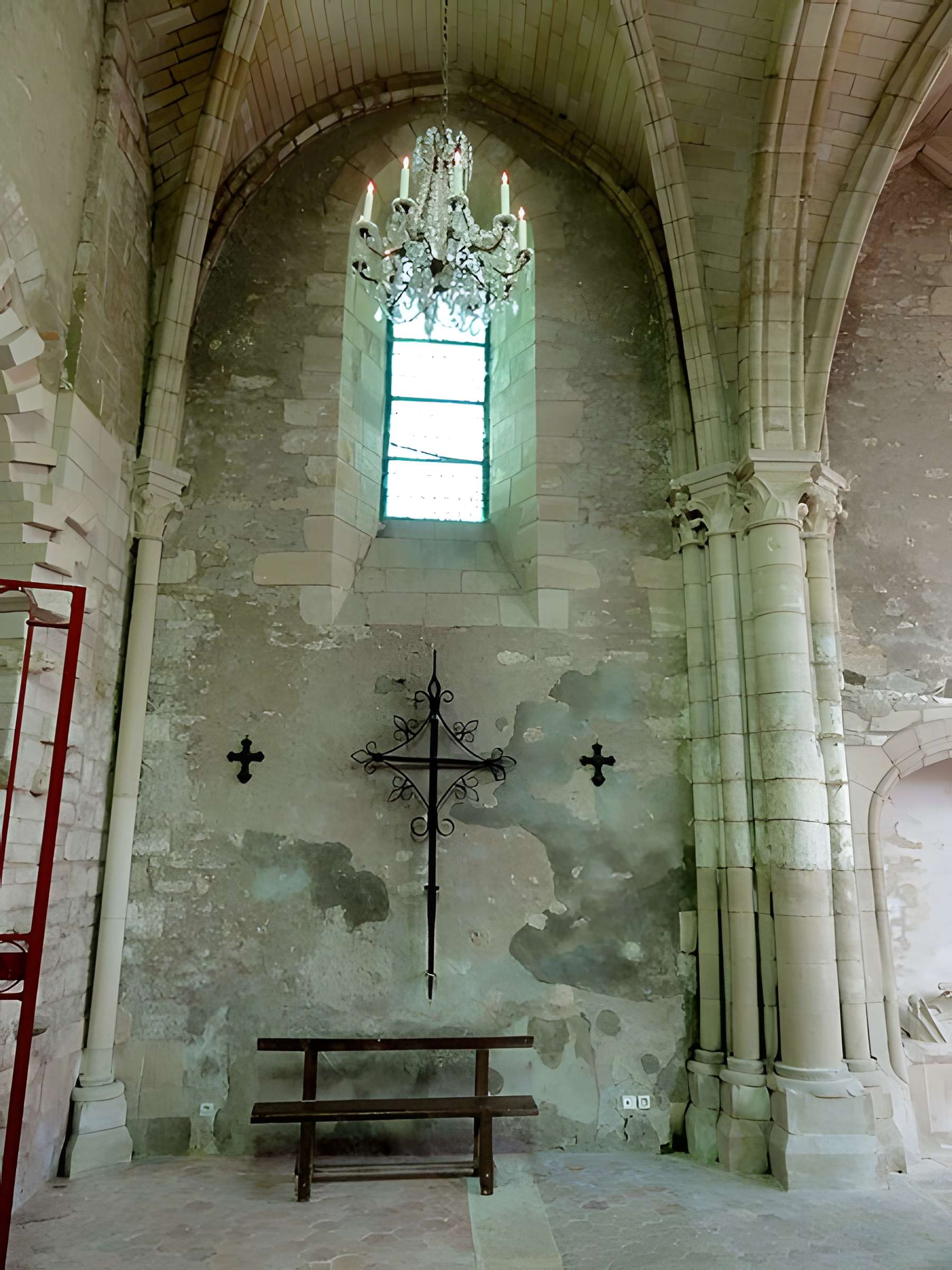 Église Saint-Martin d'Omerville et 2 croix