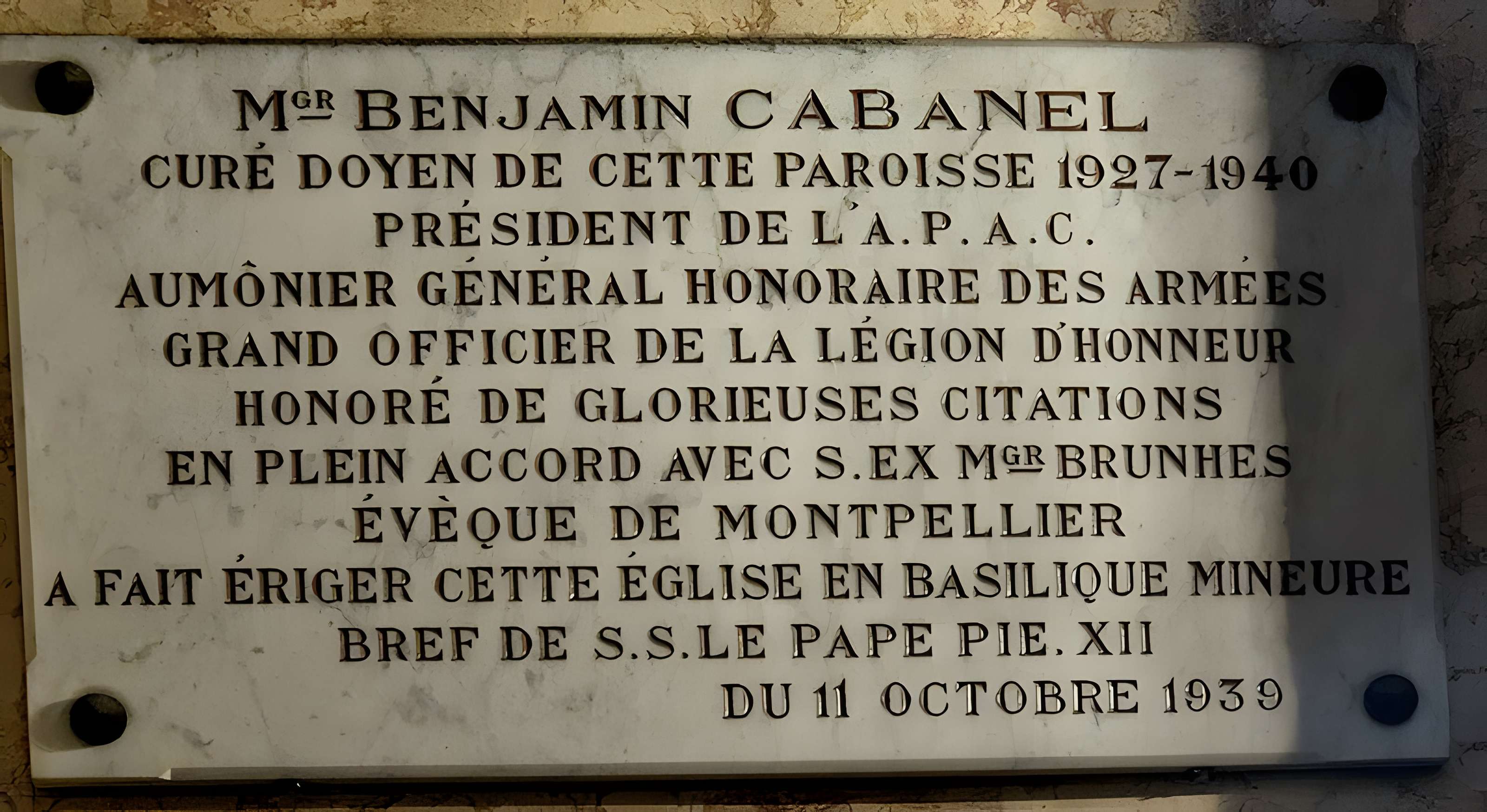 Basilique Notre-Dame des Tables de Montpellier