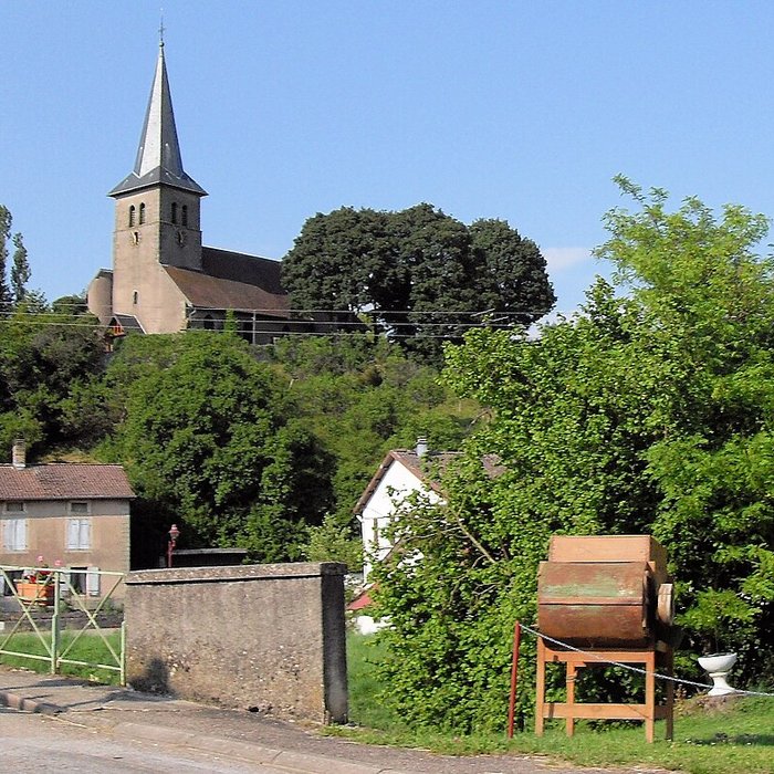 Photo de Église Saint-Maurice de Domèvre-sur-Durbion et croix