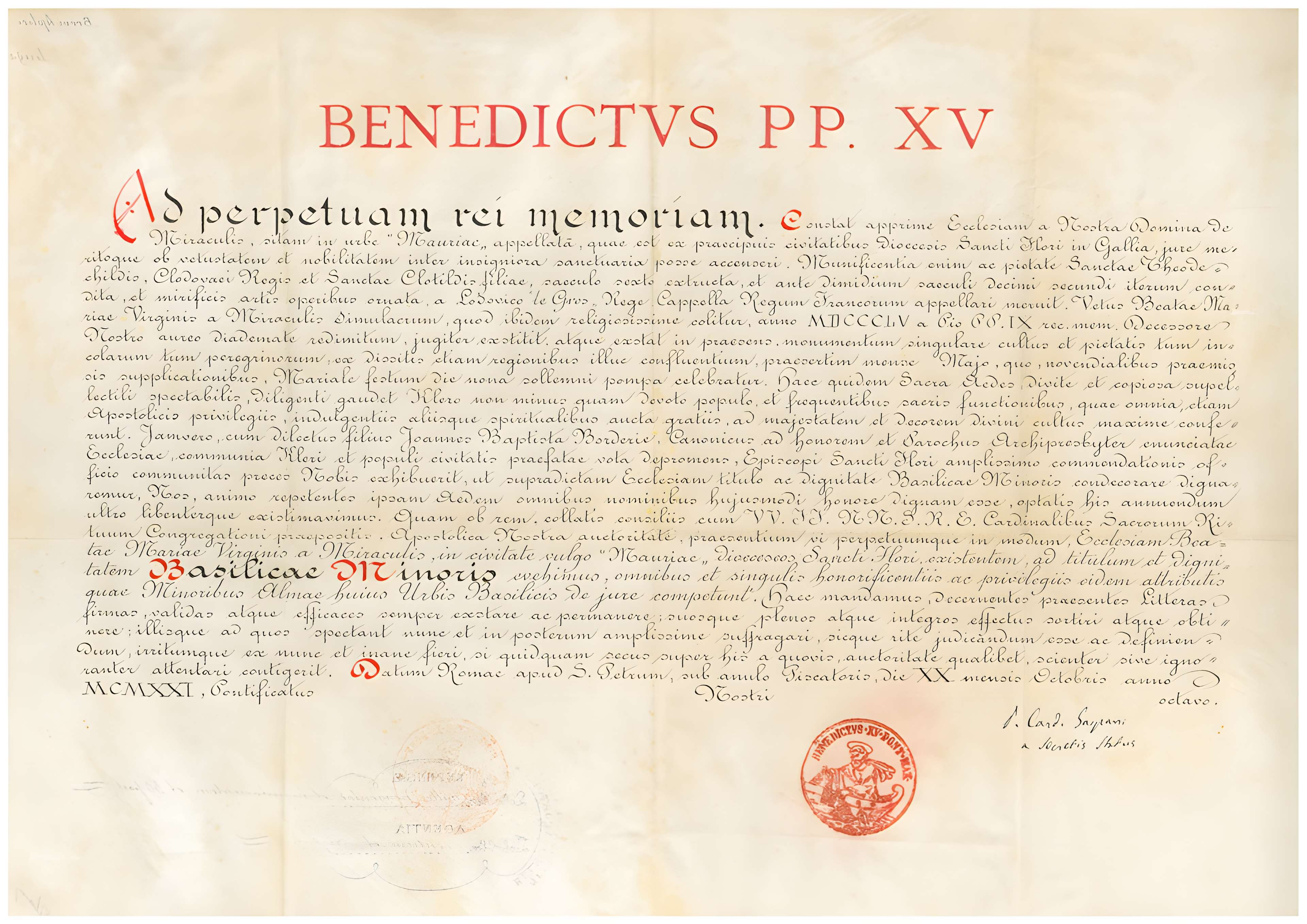 Basilique Notre-Dame-des-Miracles de Mauriac