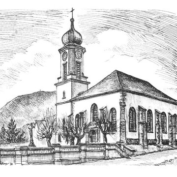 Basilique Notre-Dame-de-Thierenbach à Jungholtz