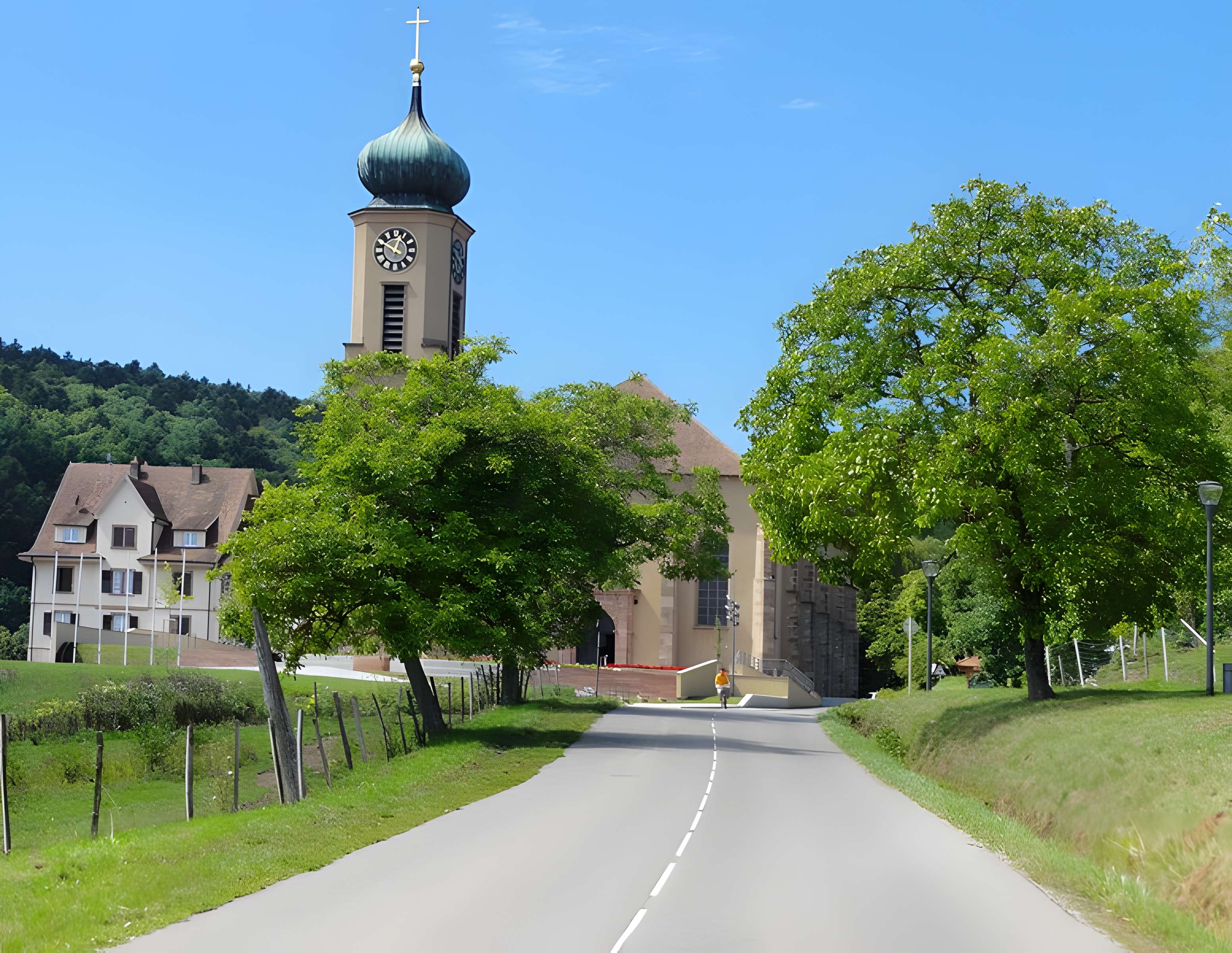 Basilique Notre-Dame-de-Thierenbach à Jungholtz