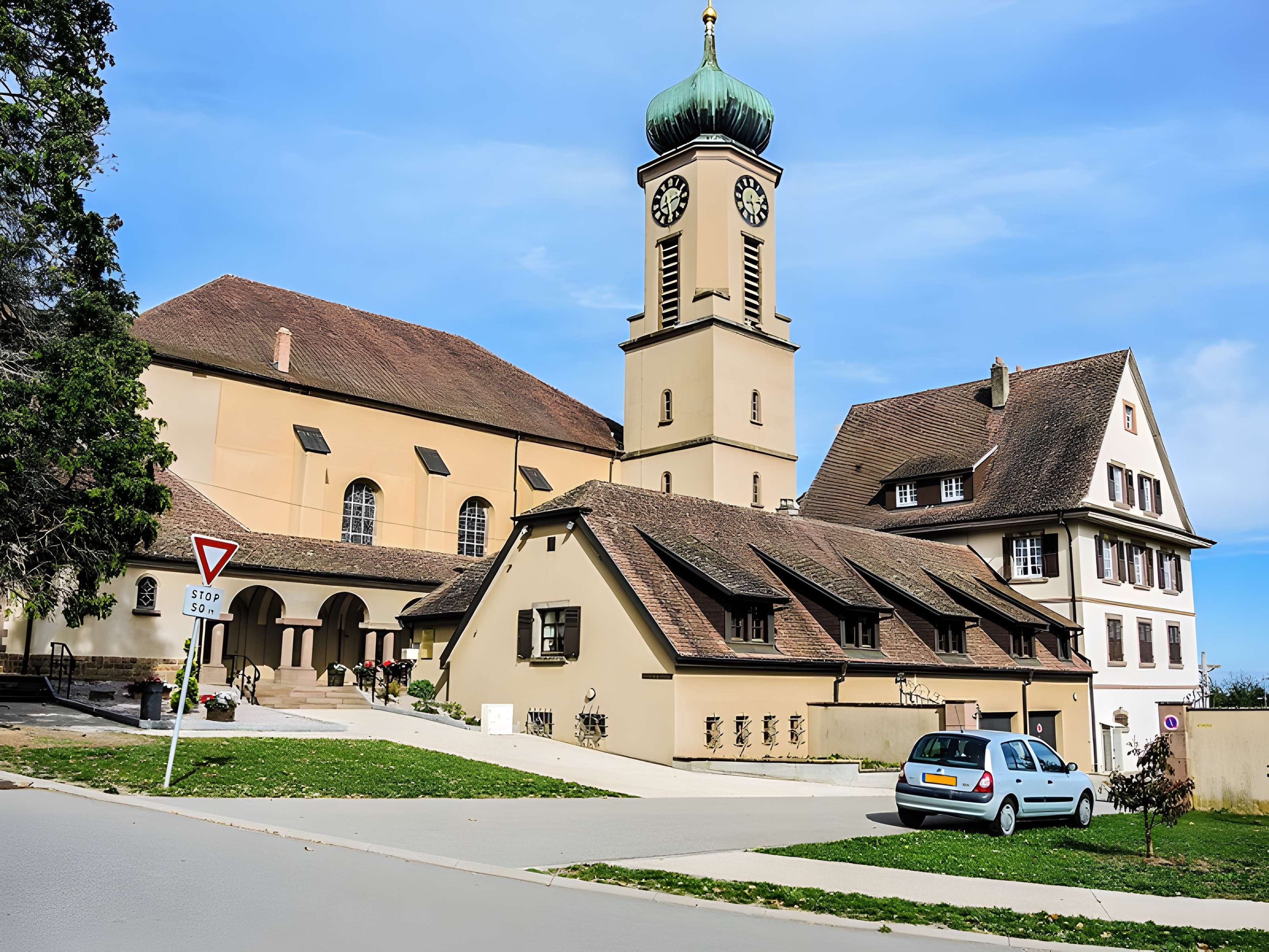 Basilique Notre-Dame-de-Thierenbach à Jungholtz