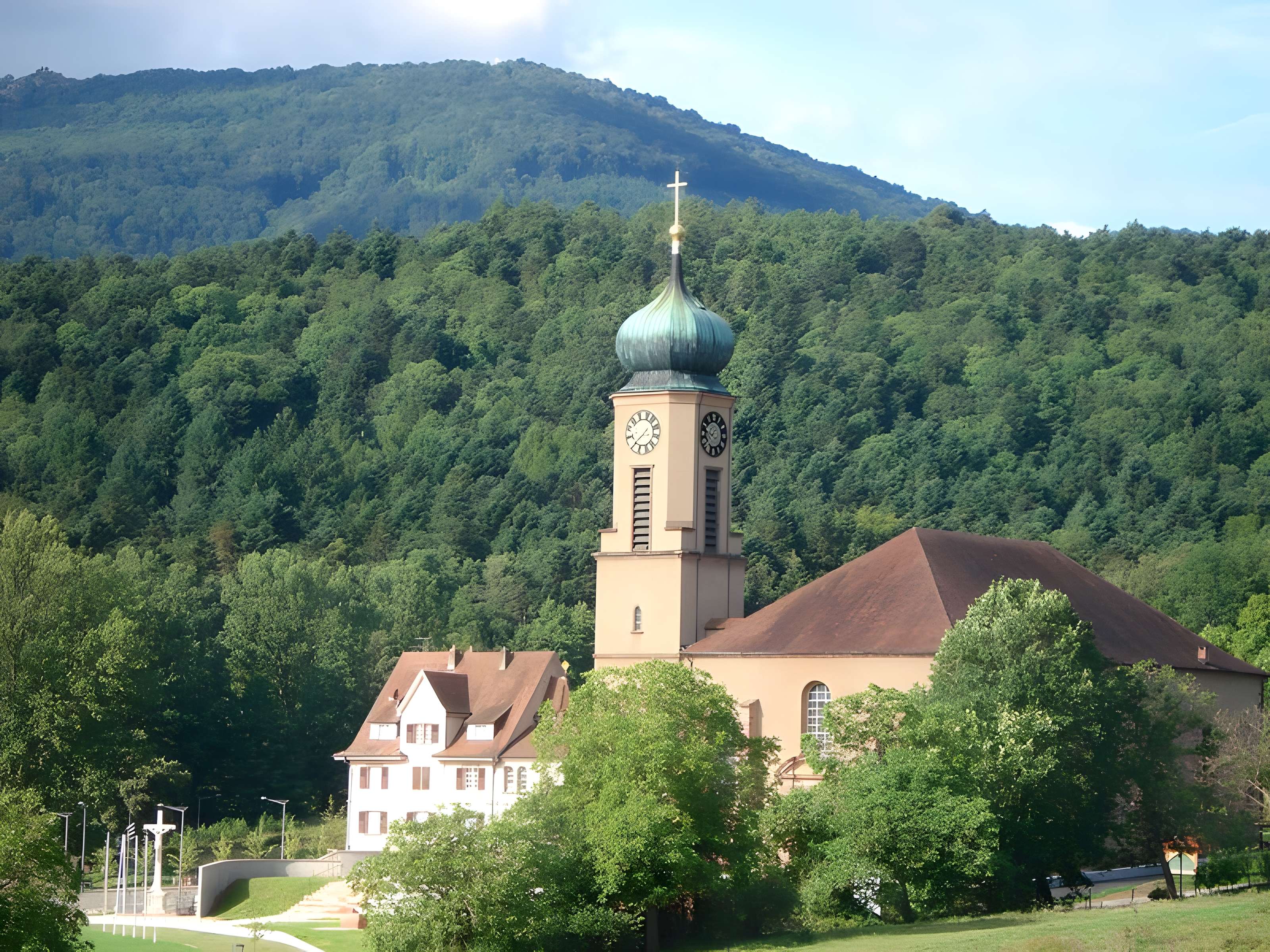 Basilique Notre-Dame-de-Thierenbach à Jungholtz