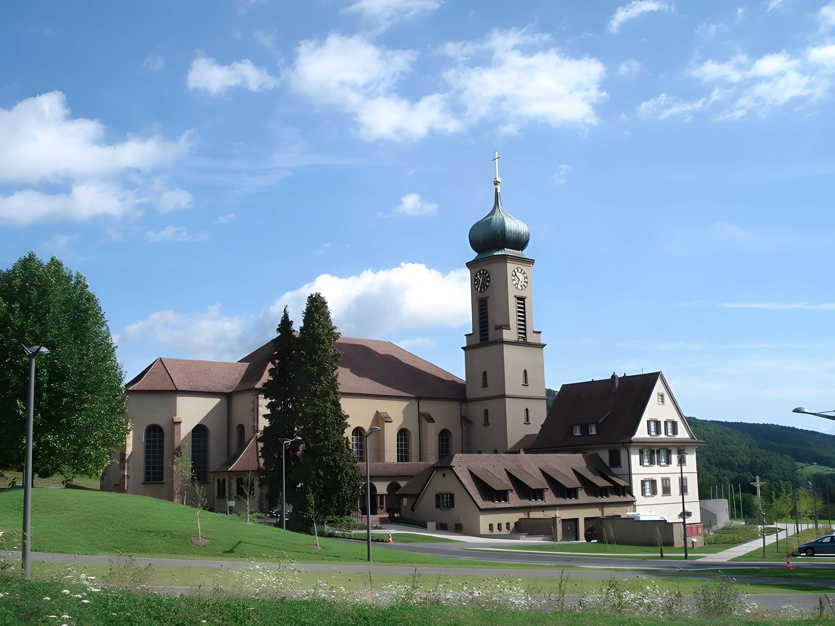 Basilique Notre-Dame-de-Thierenbach à Jungholtz