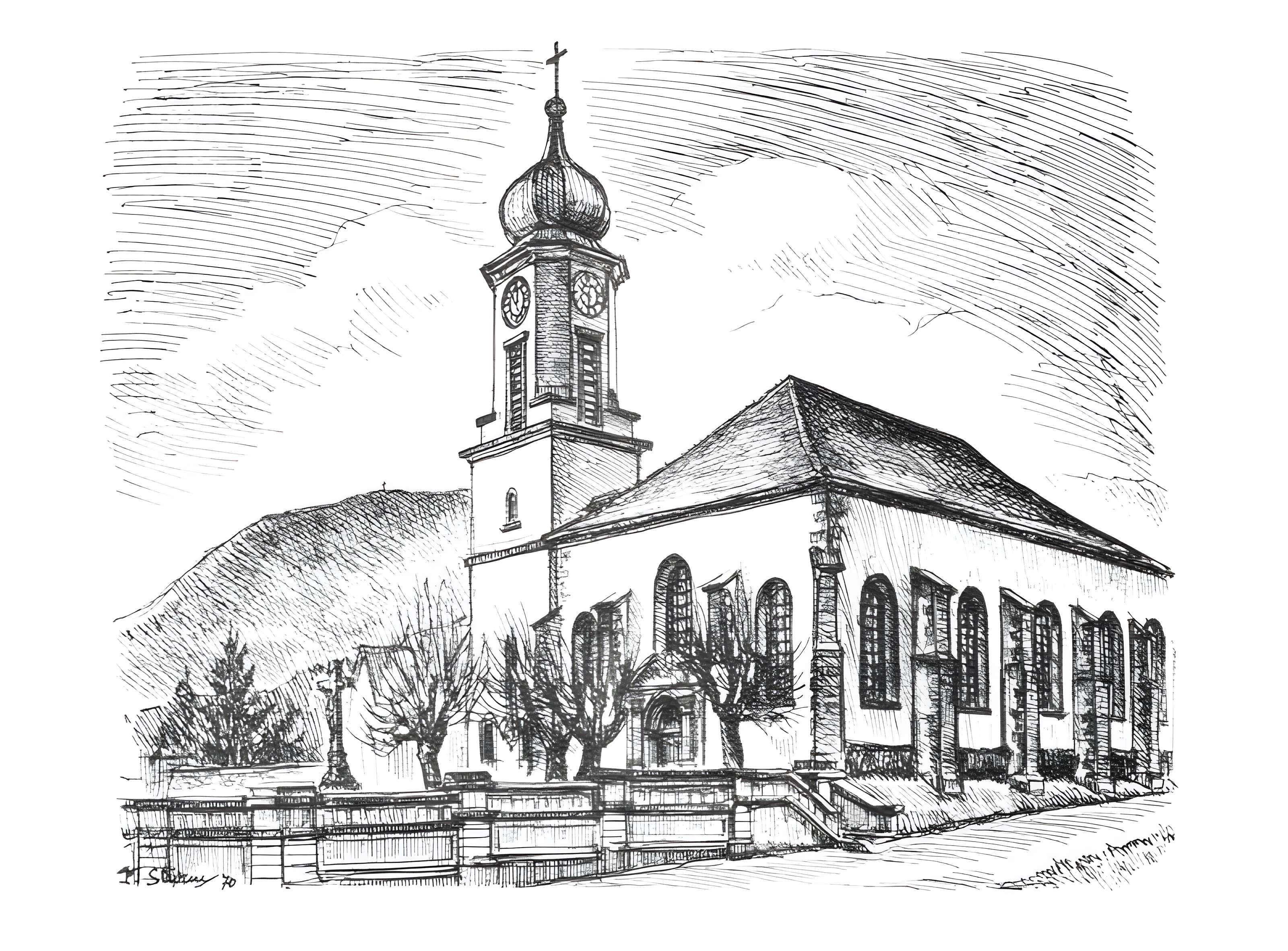 Basilique Notre-Dame-de-Thierenbach à Jungholtz