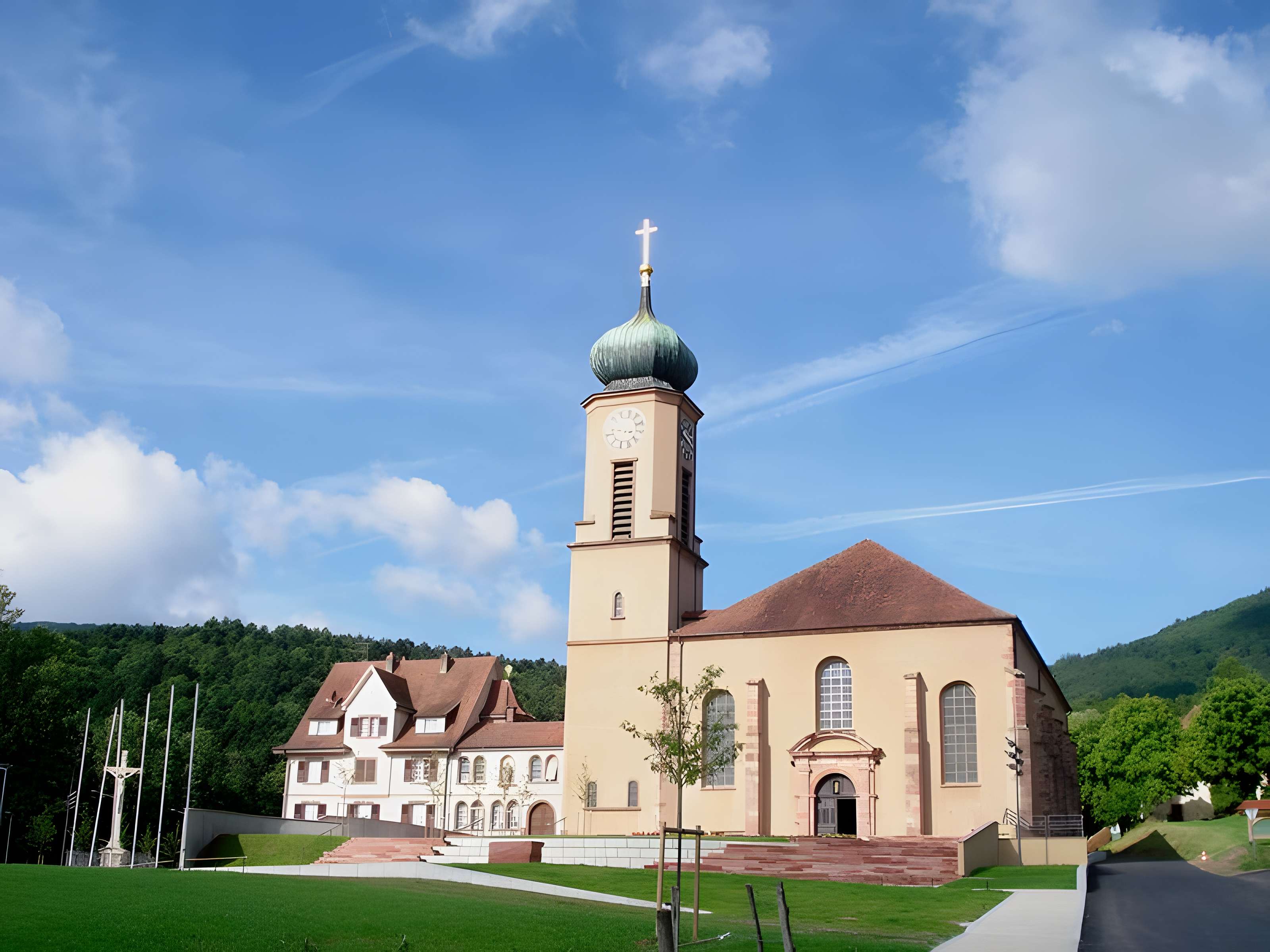 Basilique Notre-Dame-de-Thierenbach à Jungholtz