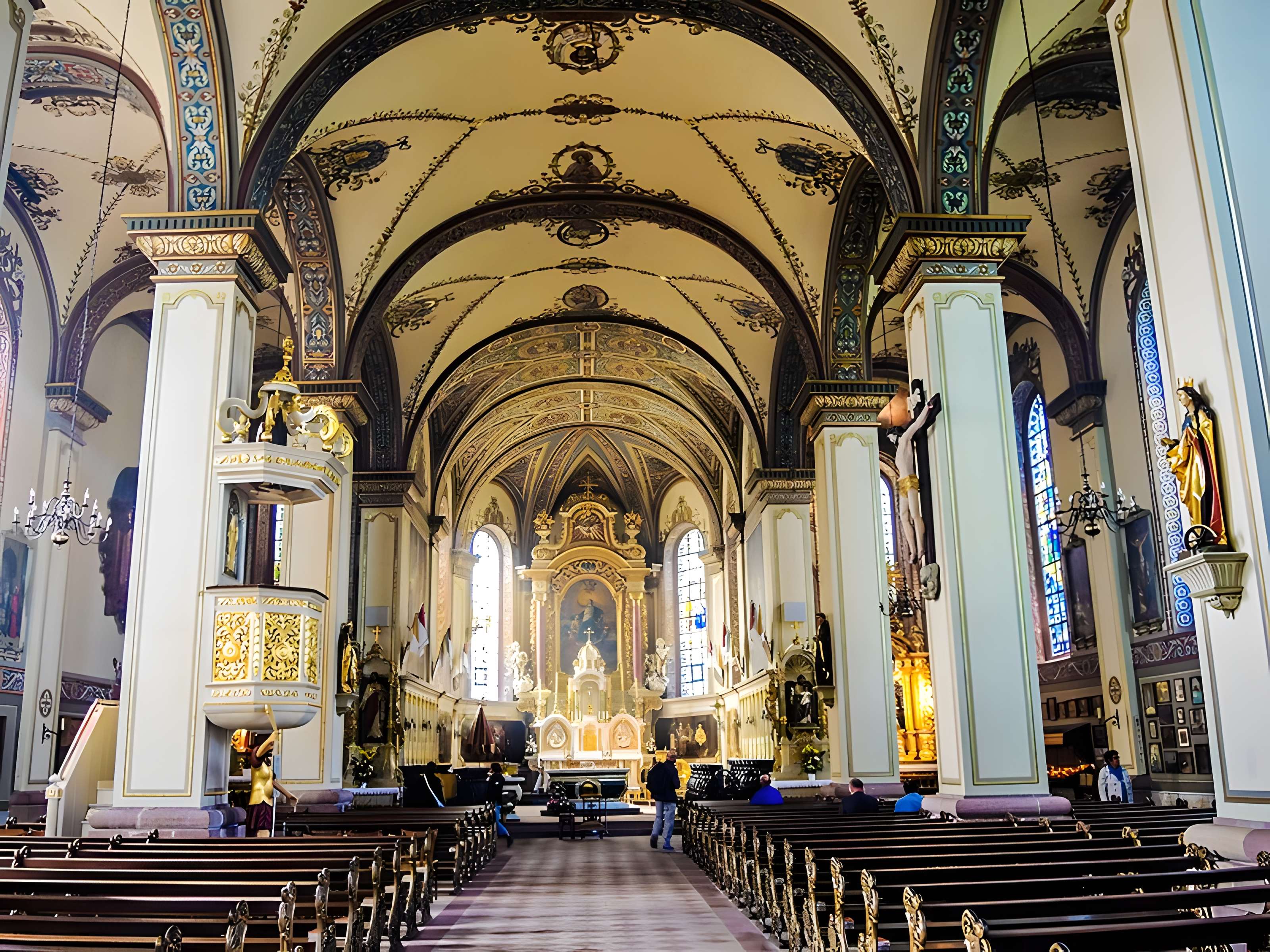 Basilique Notre-Dame-de-Thierenbach à Jungholtz