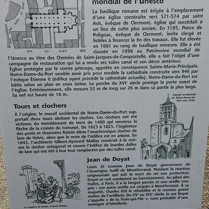 Photo de Basilique Notre-Dame-du-Port de Clermont-Ferrand