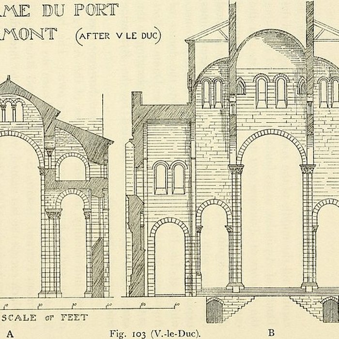 Photo de Basilique Notre-Dame-du-Port de Clermont-Ferrand