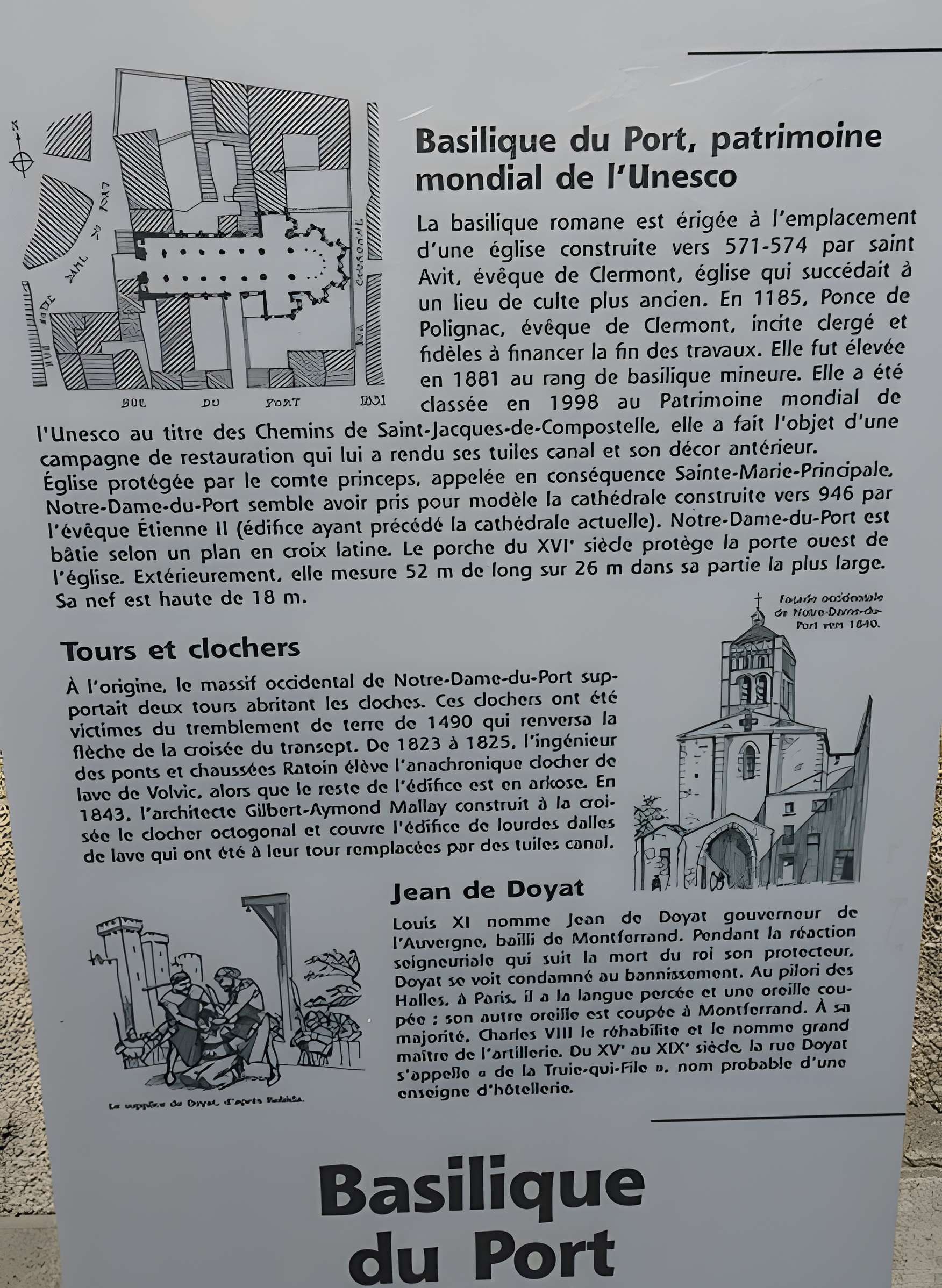 Basilique Notre-Dame-du-Port de Clermont-Ferrand