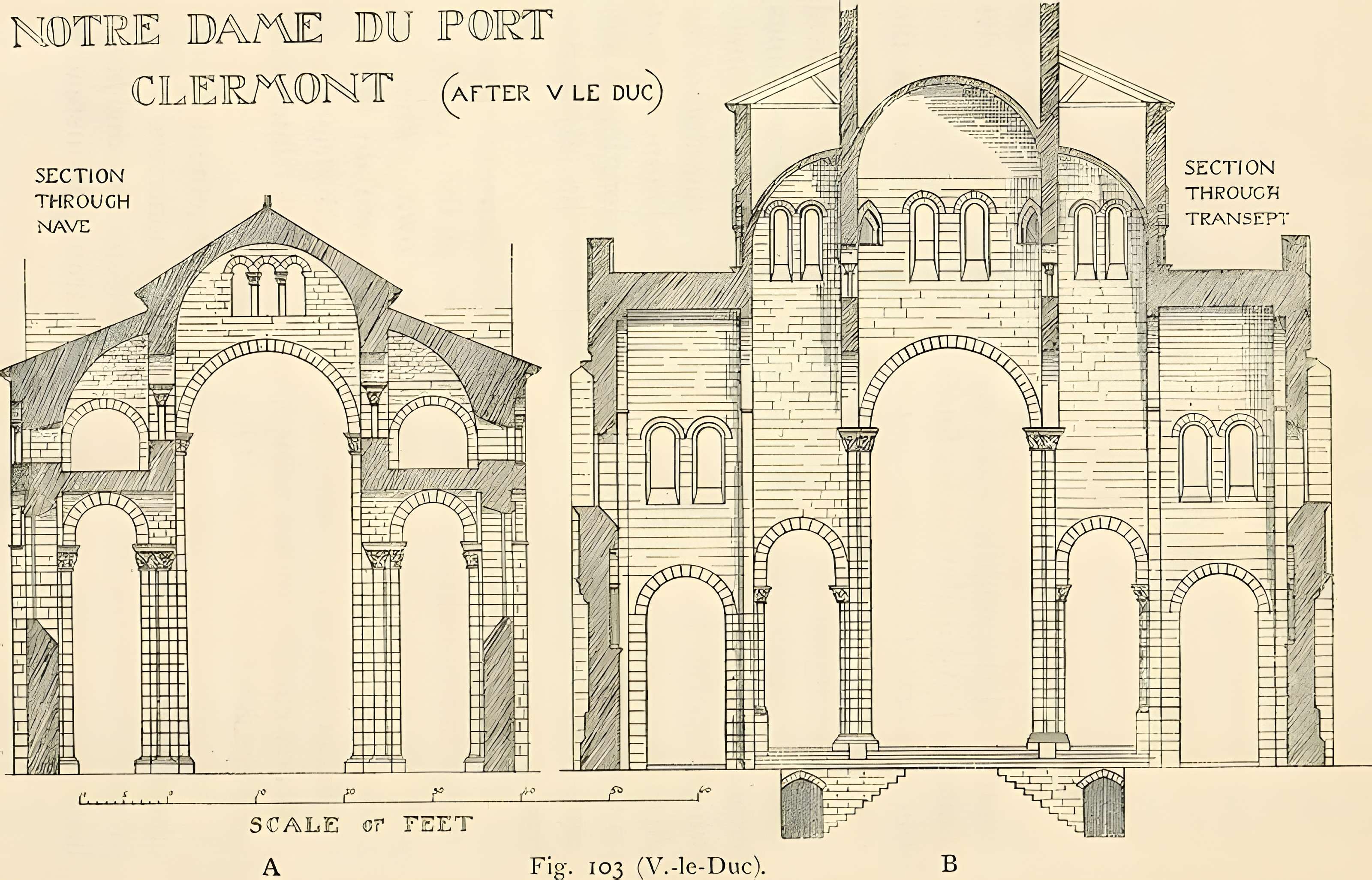 Basilique Notre-Dame-du-Port de Clermont-Ferrand