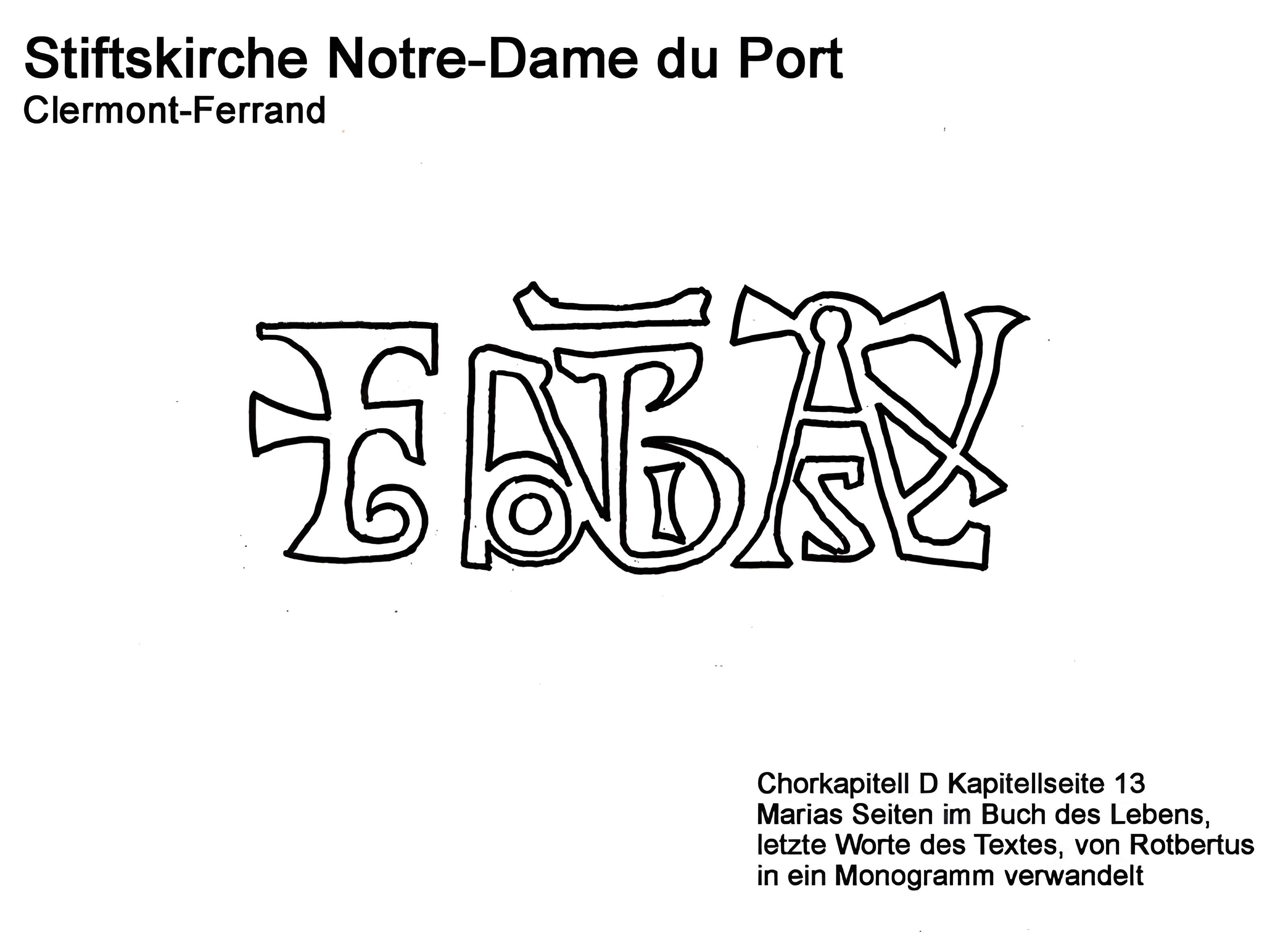 Basilique Notre-Dame-du-Port de Clermont-Ferrand