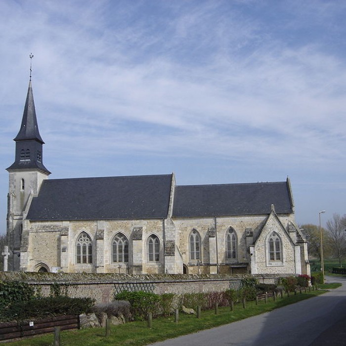 Photo de Église Saint-Mélain de Berville-sur-Mer