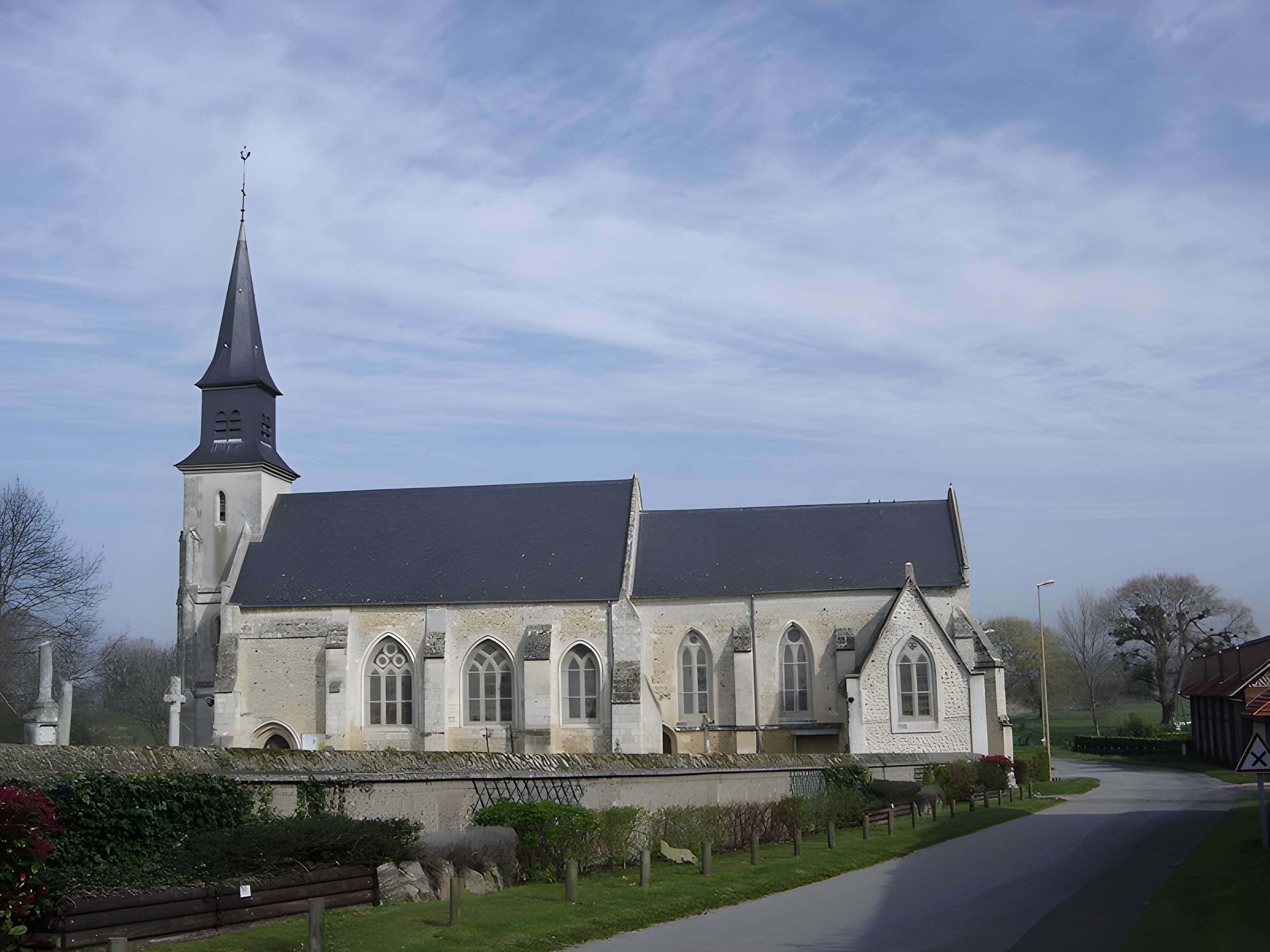Église Saint-Mélain de Berville-sur-Mer 