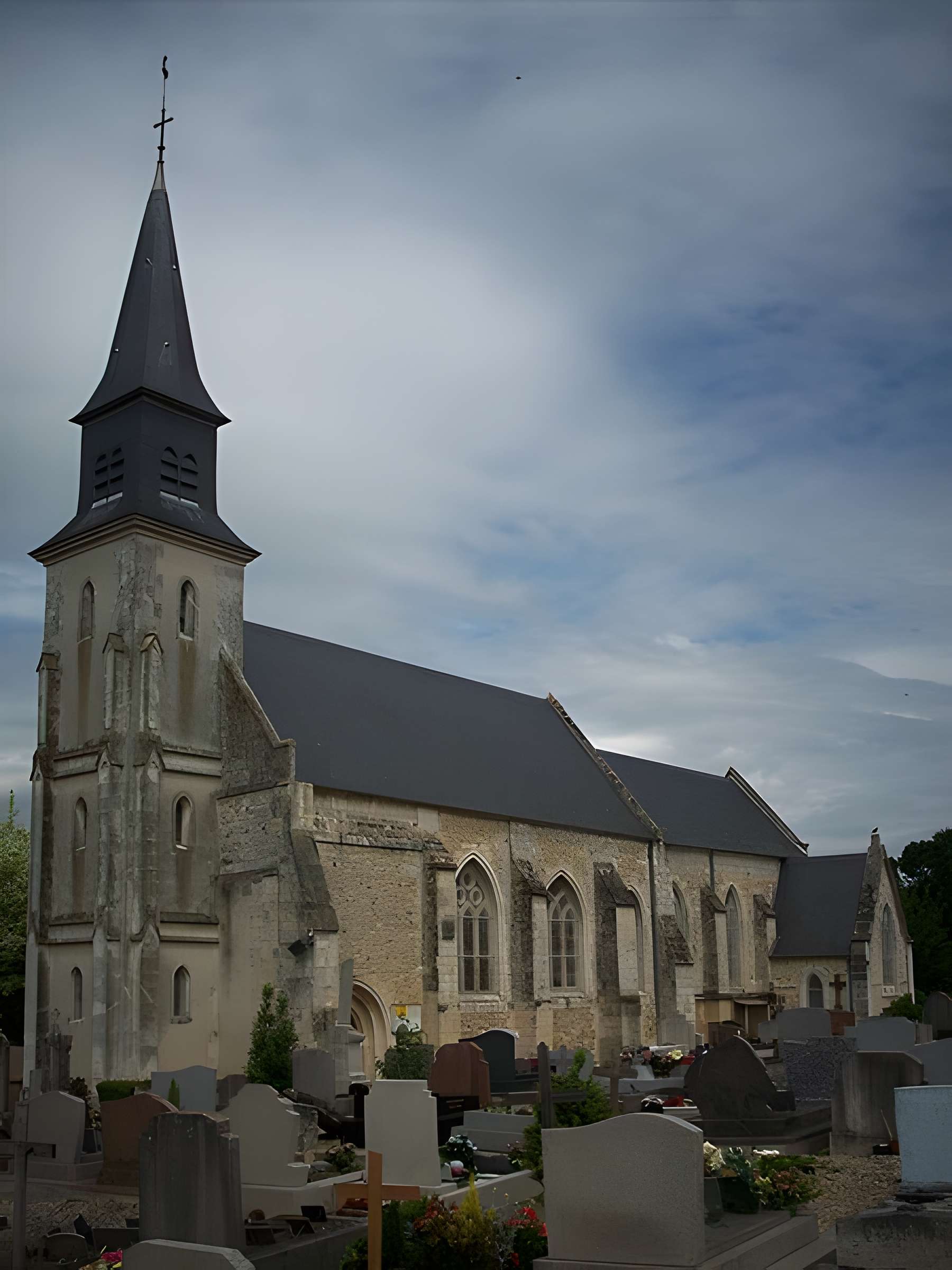Église Saint-Mélain de Berville-sur-Mer