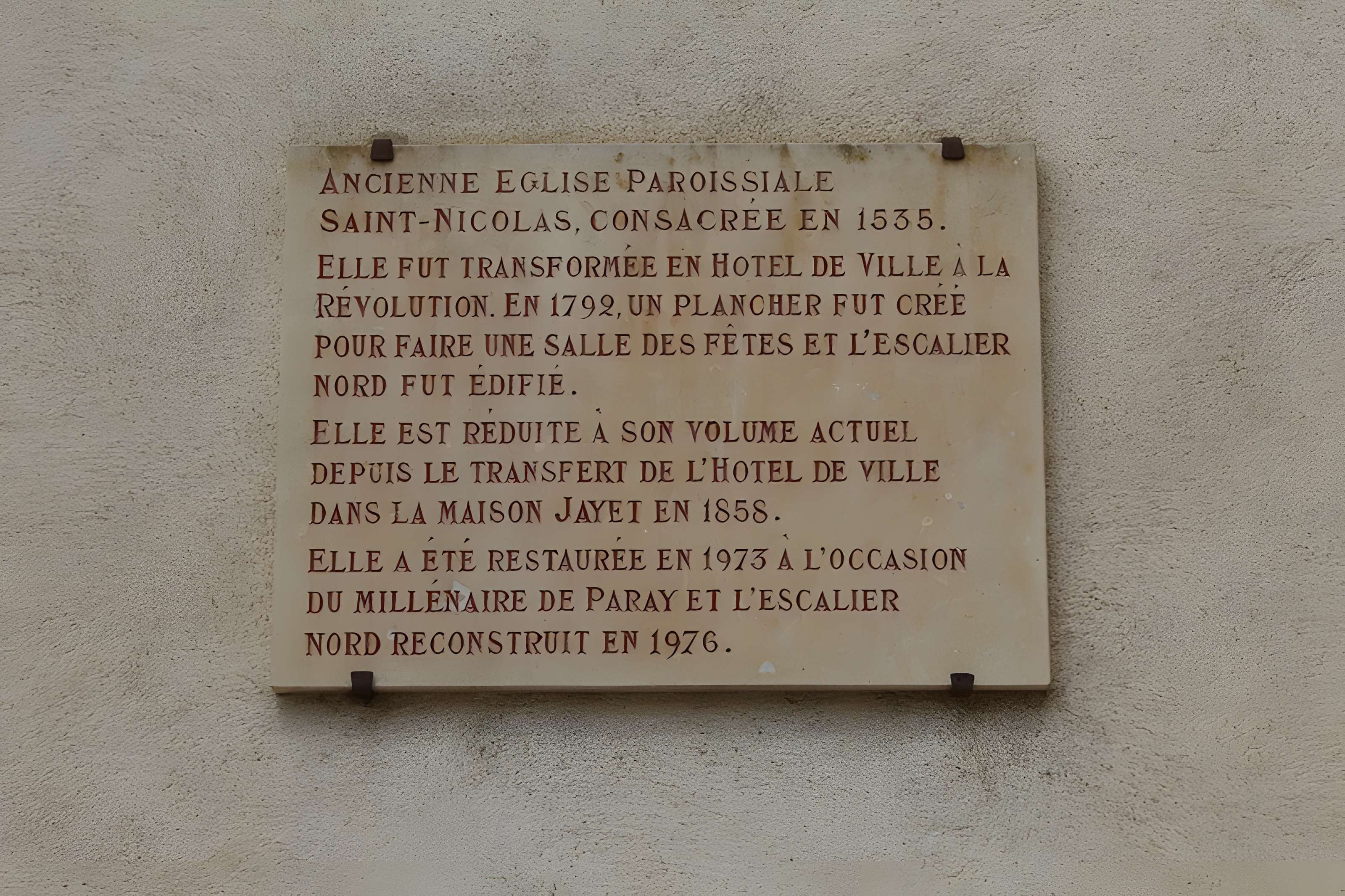 Église Saint-Nicolas de Paray-le-Monial