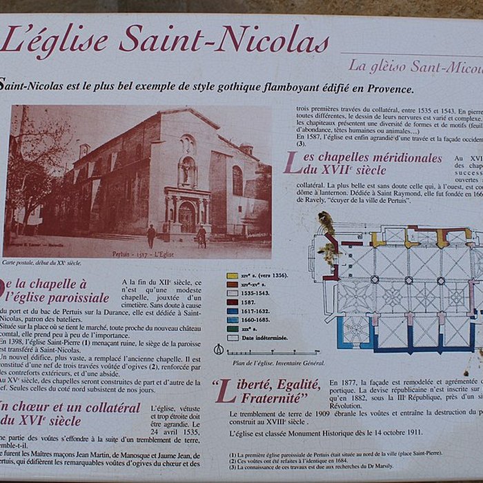 Photo de Église Saint-Nicolas de Pertuis