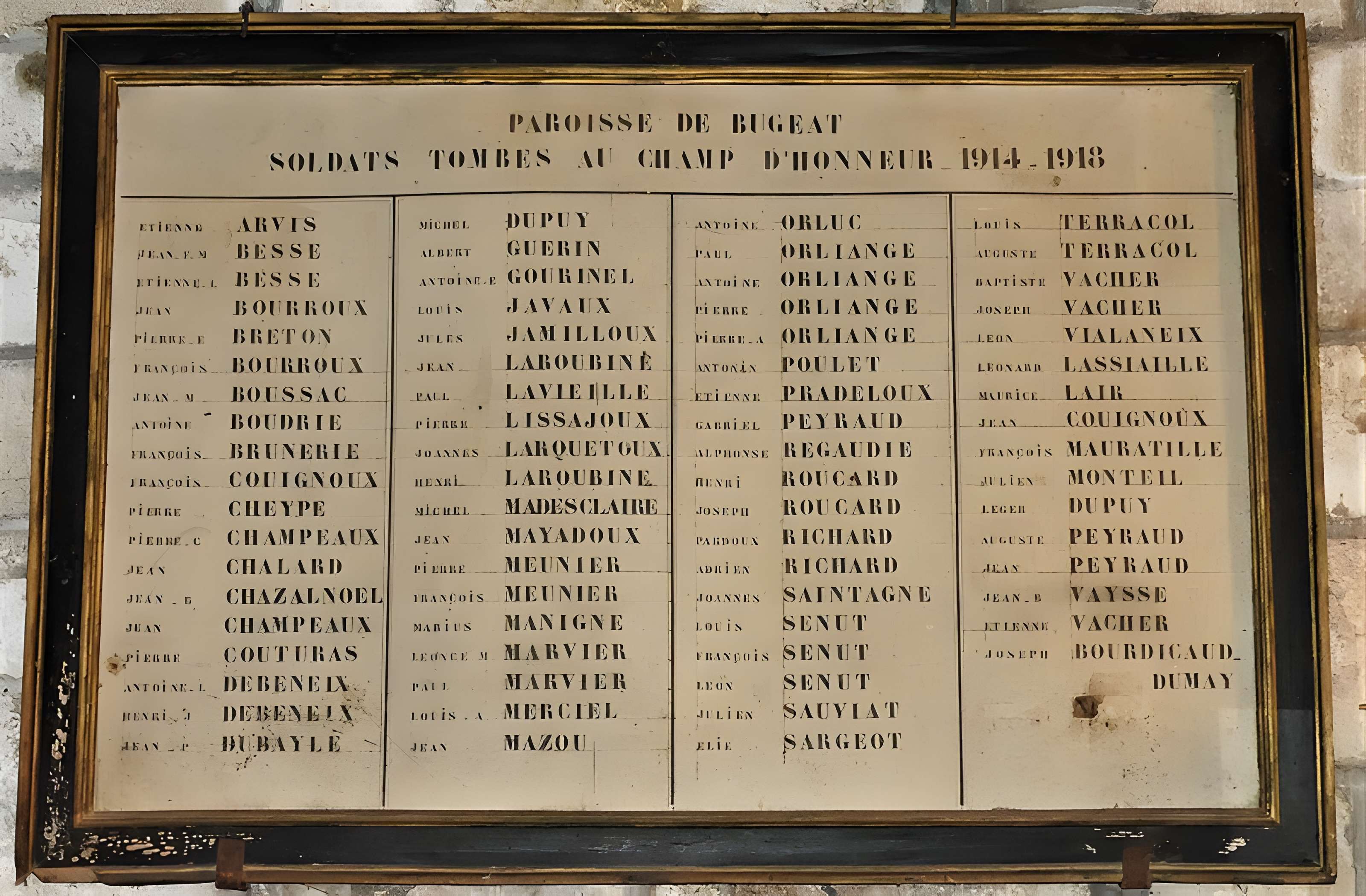 Église Saint-Pardoux de Bugeat