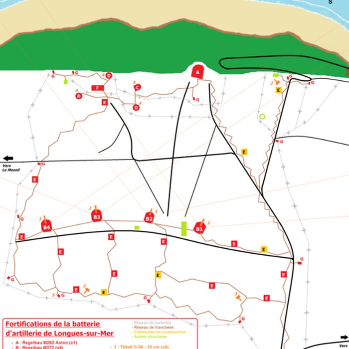 Photo de Batterie allemande de Longues sur Mer