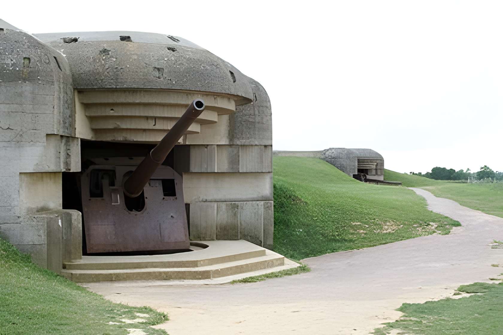 Batterie allemande de Longues sur Mer 