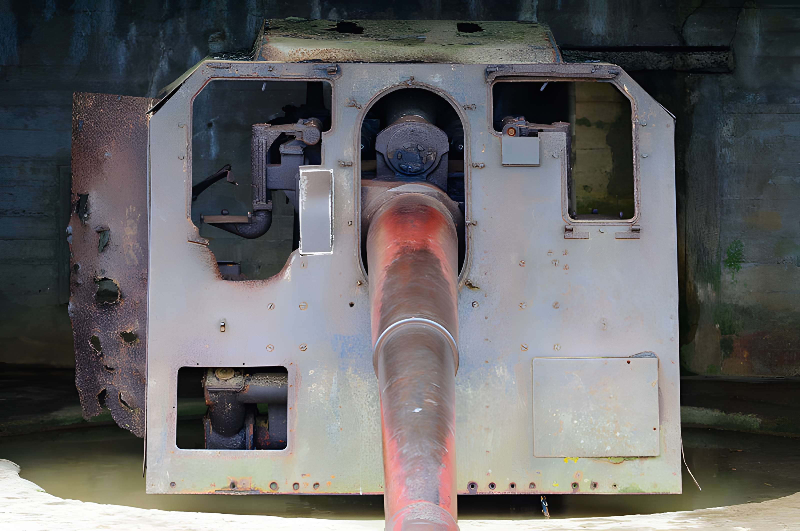 Batterie allemande de Longues sur Mer