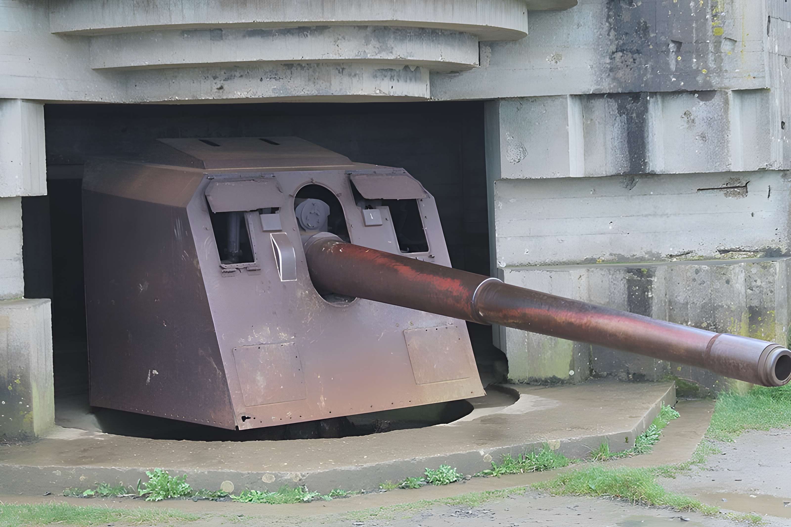 Batterie allemande de Longues sur Mer