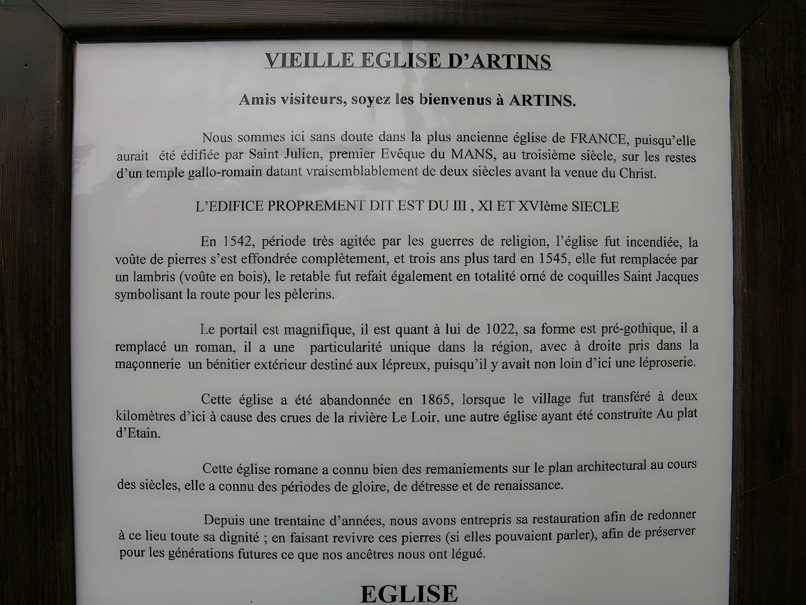 Église Saint-Pierre d'Artins