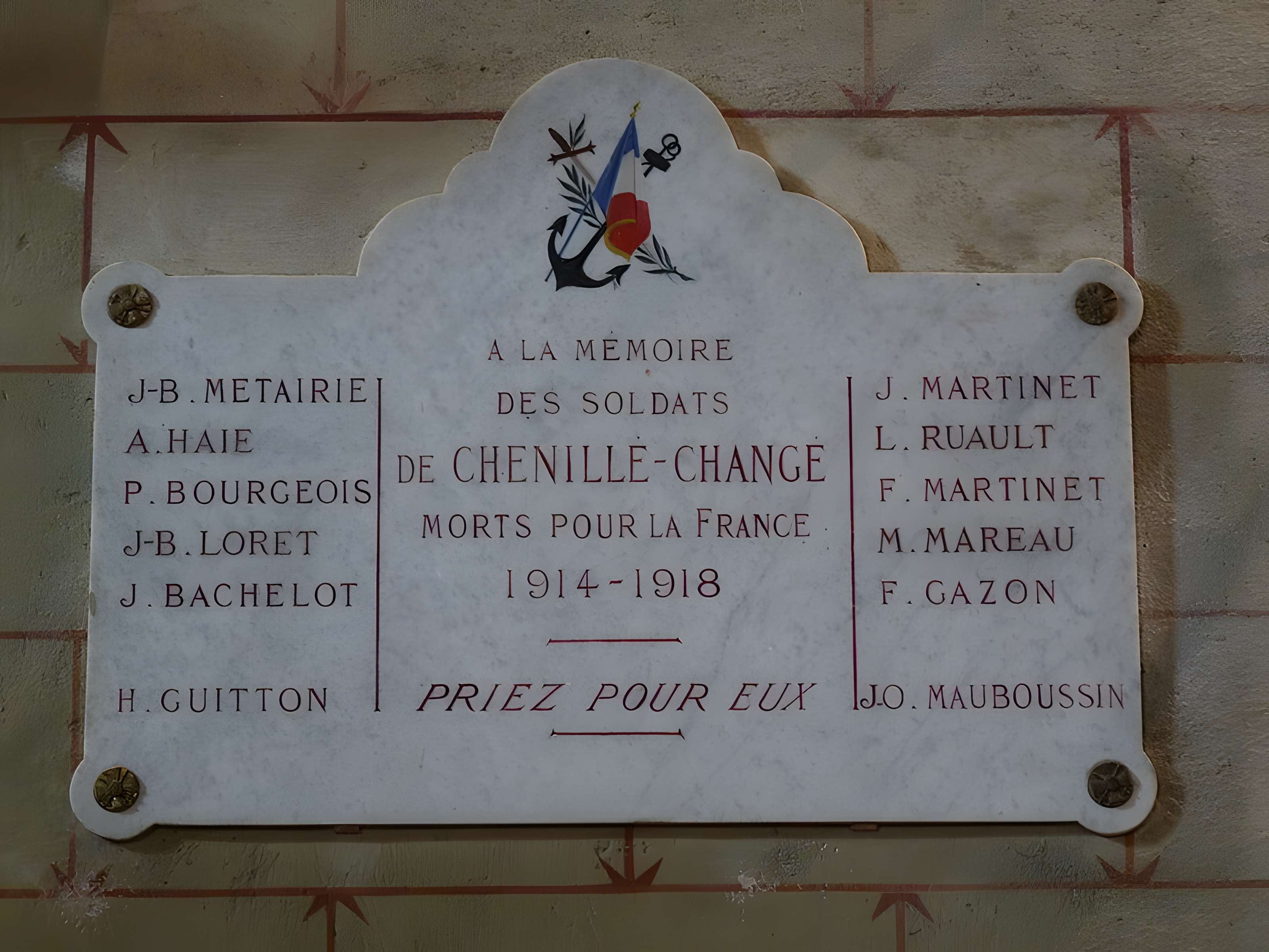 Église Saint-Pierre de Chenillé-Changé