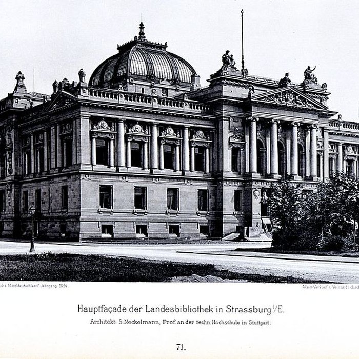 Photo de Bibliothèque nationale et universitaire de Strasbourg