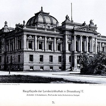 Bibliothèque nationale et universitaire de Strasbourg