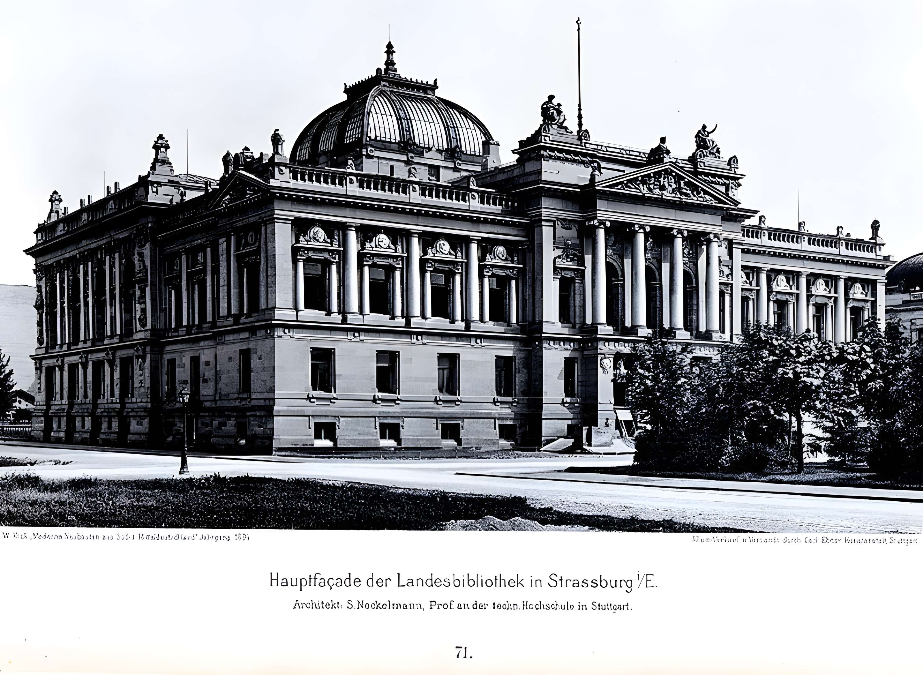 Bibliothèque nationale et universitaire de Strasbourg