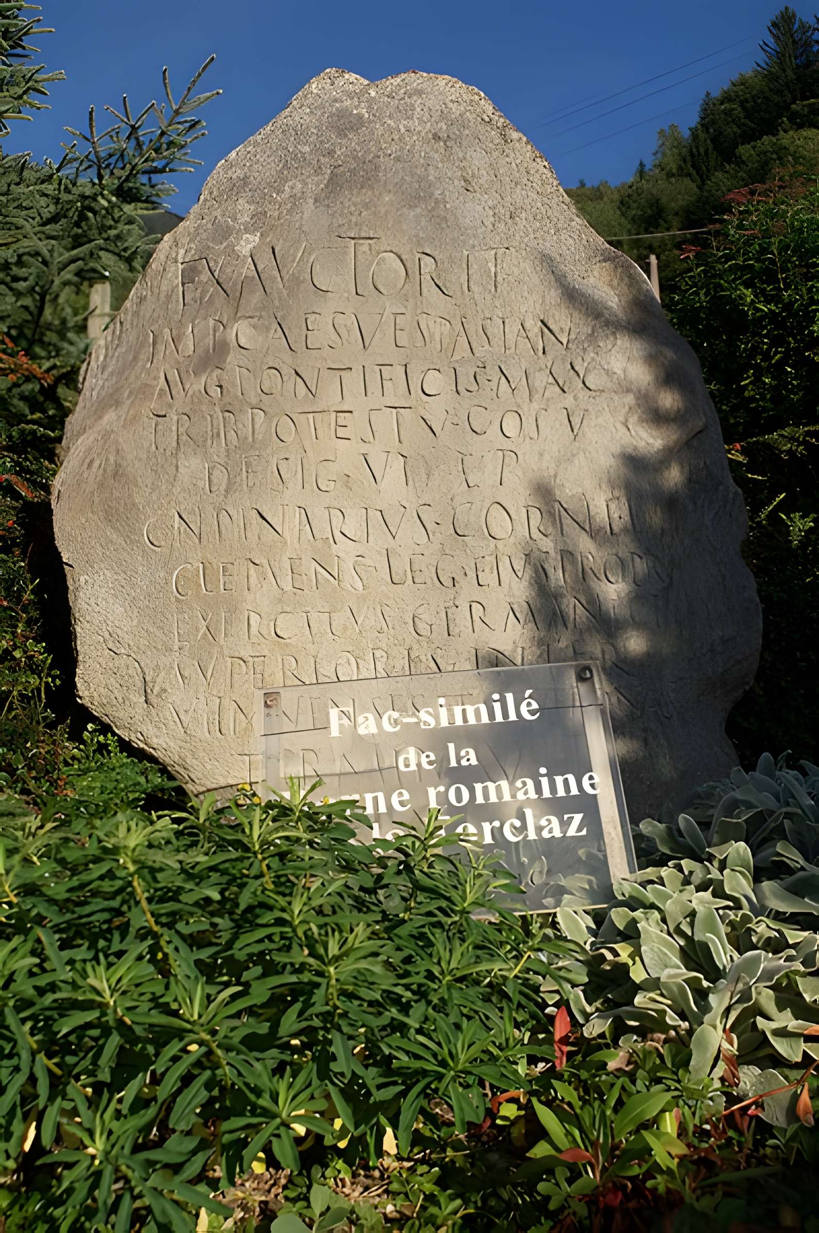 Borne de la Forclaz-du-Prarion