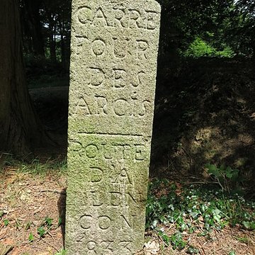 80 bornes de la forêt dEcouves également sur communes de Le Bouillon, La Chapelle-près-Sées, La Ferrière-Béchet, Fontenai-les-Louvets, La Lande-de-Goult, Radon, Rouperroux, Saint-Didier-sous-Ecouves, Saint-Nicolas-des-Bois, Tanville et Vingt-Hanaps