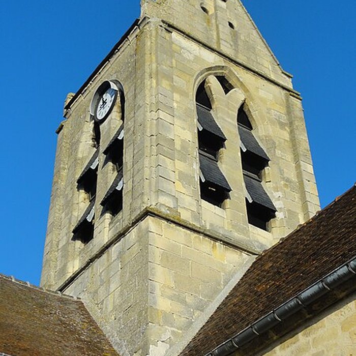 Photo de Église Saint-Pierre de Puiseux-Pontoise et 2 croix