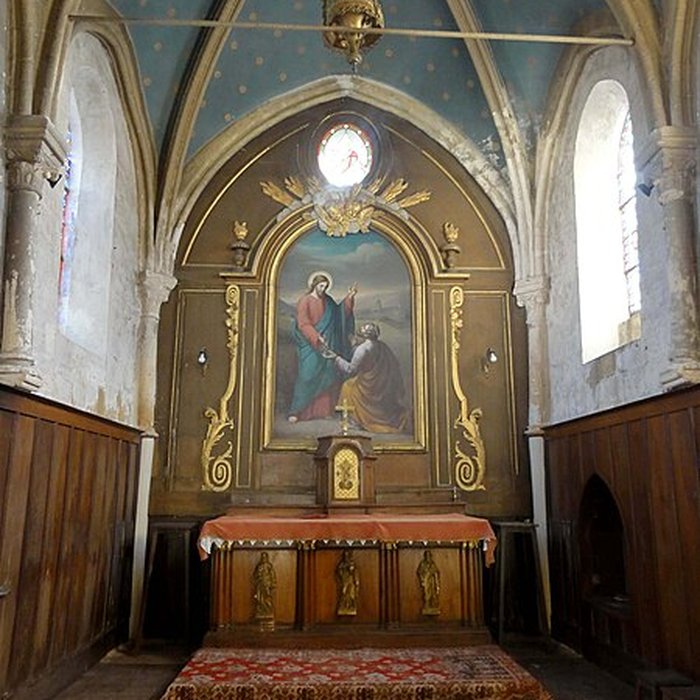Photo de Église Saint-Pierre de Puiseux-Pontoise et 2 croix