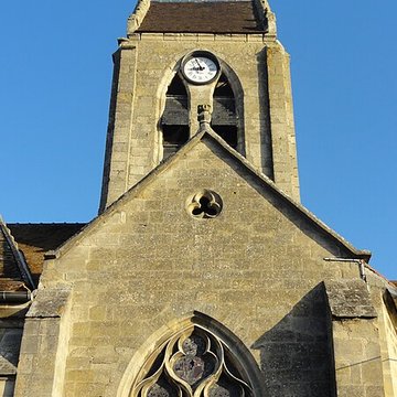 Église Saint-Pierre de Puiseux-Pontoise et 2 croix
