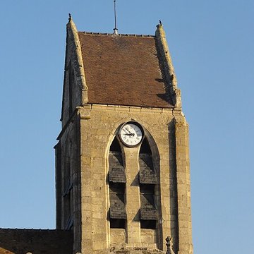 Église Saint-Pierre de Puiseux-Pontoise et 2 croix